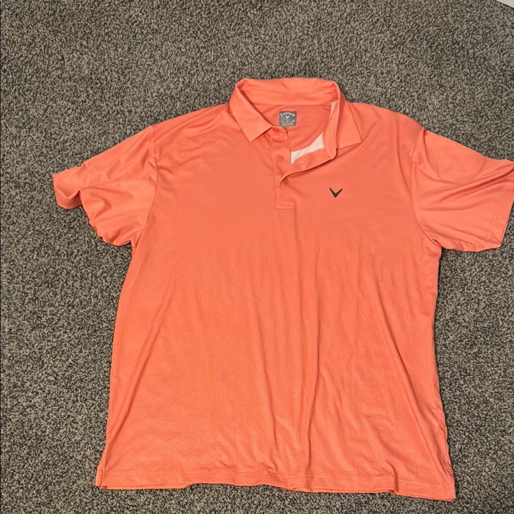 Callaway Men's Coral Polo Shirt